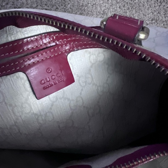 Gucci Coated Canvas Monogram Medium Tattoo Birds Joy Boston bag - Picture 6 of 9